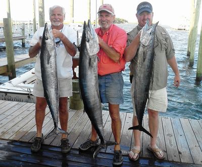 Danny, Buddy and Ryan Noland - Wahoo - Buddy 43lb citation2C others were 23 lb and 25 lb
