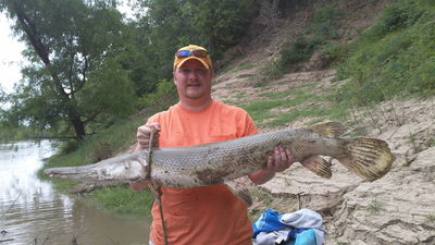 Lee Rothgeb - 28.3 lb Alligator Gar
