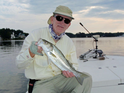 Scott Johnston - 2-4 Striper on FLY
