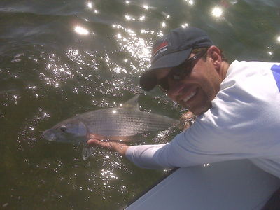 Tony Horsley - 3rd Place Islamorada Spring All Tackle Bonefish Tournament 11 4lb Bonefish
